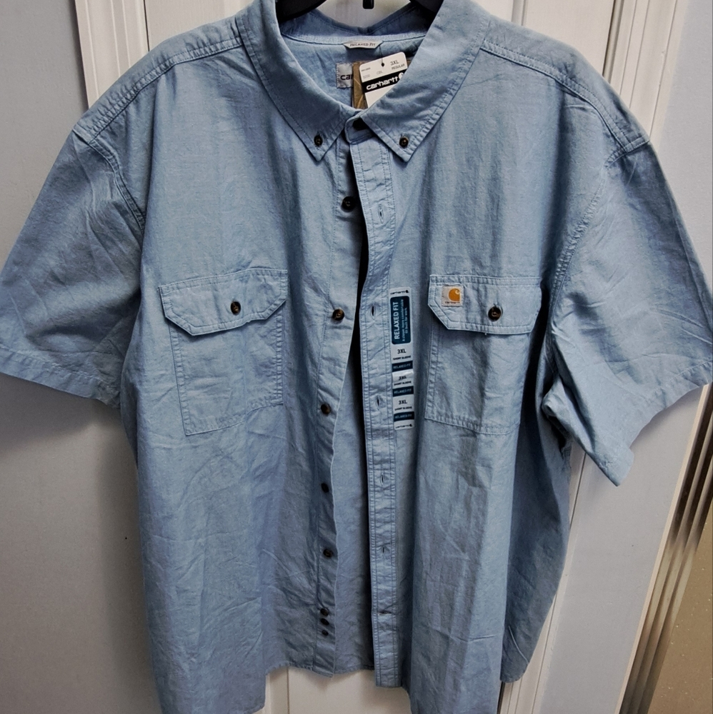 Carhartt 3XL Relaxed fit button down Brand New